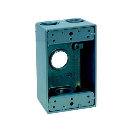 Sigma Electrical Box, Outlet Box Type, 1 Gang 3459906